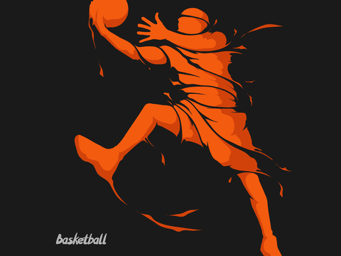  篮球运动创意广告海报61 