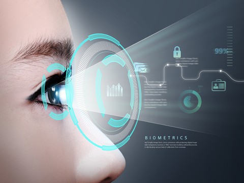  科技感人工智能智能科技识别广告海报20 