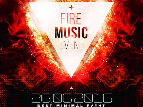 炫酷酒吧海报56