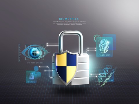  科技感人工智能智能科技识别广告海报24 