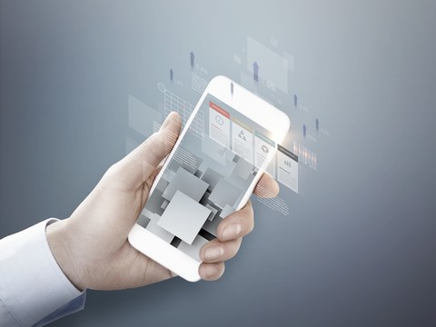  科技感人工智能智能科技识别广告海报30 