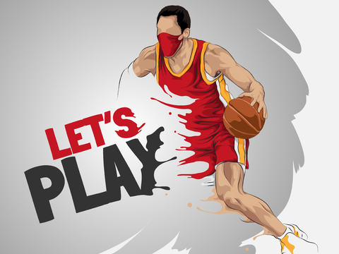  篮球运动创意广告海报104 