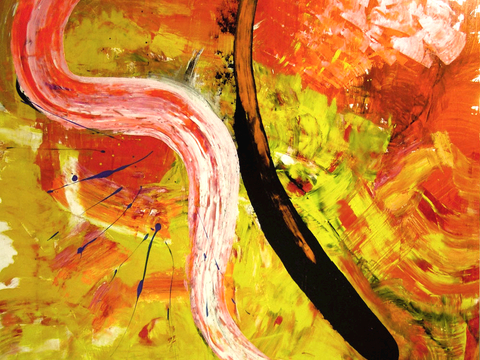  中式新中式挂画壁画字画山水花鸟背景墙壁纸装饰画油画 