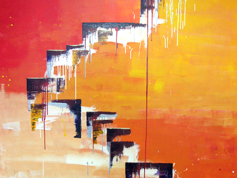  中式新中式挂画壁画字画山水花鸟背景墙壁纸装饰画油画 