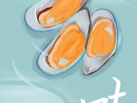  餐饮美食广告海报347 