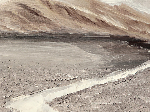  中式新中式挂画壁画字画山水花鸟背景墙壁纸装饰画油画 