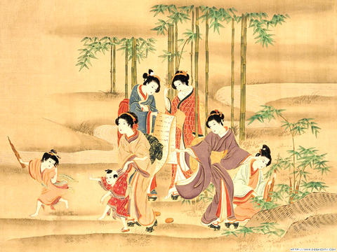  中式新中式挂画壁画字画山水花鸟背景墙壁纸装饰画油画 