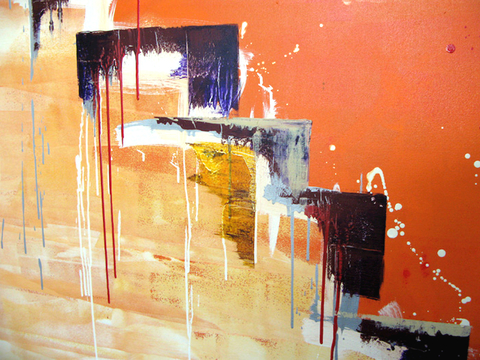  中式新中式挂画壁画字画山水花鸟背景墙壁纸装饰画油画 