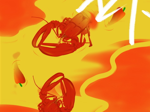  餐饮美食广告海报348 