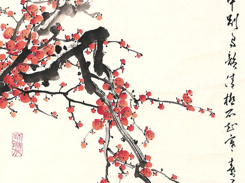  中式新中式挂画壁画字画山水花鸟背景墙壁纸装饰画油画 