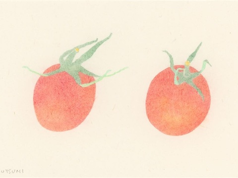  创意极简平涂插画日本当代艺术绘画 