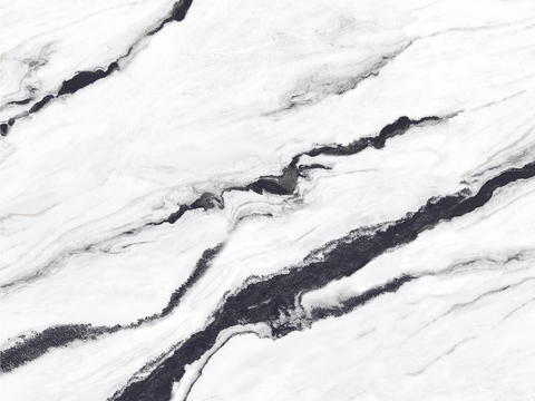 熊猫白连纹大理石