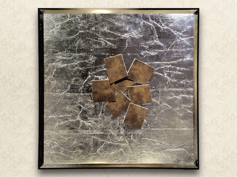 中式新中式挂画壁画字画山水花鸟背景墙壁纸装饰画抽象画油画