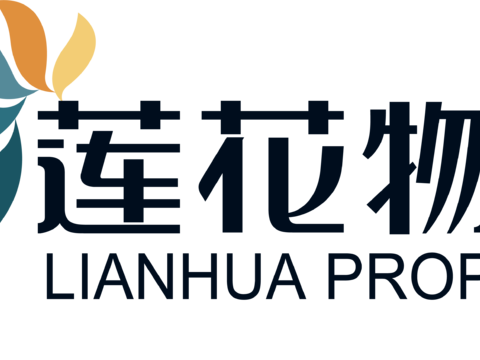  莲花物业，物业管理logo 