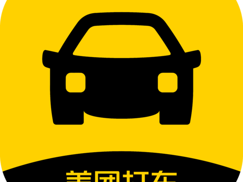 美团打车3，打车租车logo