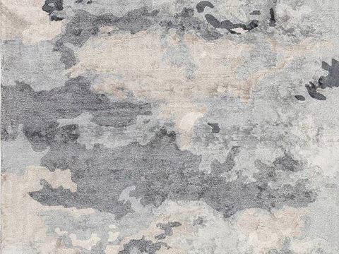  现代水墨地毯 