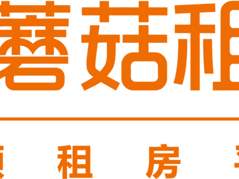  蘑菇租房，租房找房logo 
