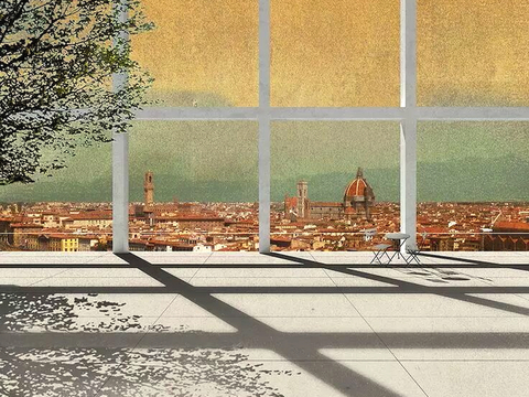  中式新中式挂画壁画字画山水花鸟背景墙壁纸装饰画抽象画油画 