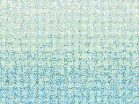 渐变马赛克泳池