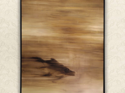  中式新中式挂画壁画水墨字画山水花鸟背景墙壁纸装饰画抽象画油画 