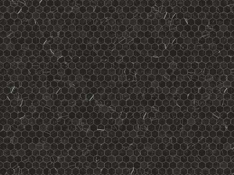 黑色六角马赛克_瓷砖马赛克_卫生间砖_大理石马赛克_墙砖