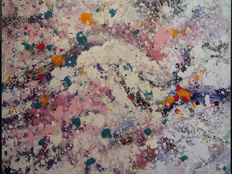  中式新中式挂画壁画字画山水花鸟背景墙壁纸装饰画抽象画油画 