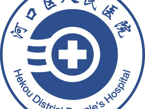  河口区人民医院，医院医疗logo 