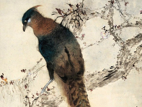  中式新中式挂画壁画字画山水花鸟背景墙壁纸装饰画抽象画油画 