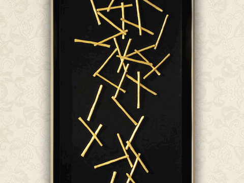  中式新中式挂画壁画字画山水花鸟背景墙壁纸装饰画抽象画油画 