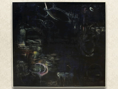 中式新中式挂画壁画字画山水花鸟背景墙壁纸装饰画抽象画油画