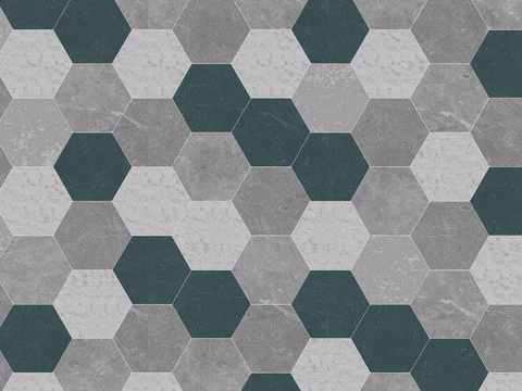 六边形马赛克小砖