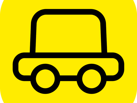 礼帽出行，打车租车logo