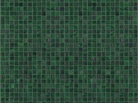 绿色方格瓷砖贝壳马赛克