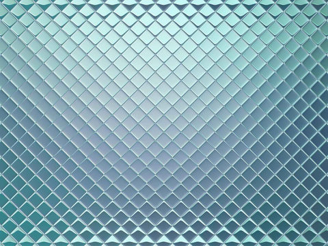 蓝色发光玻璃马赛克