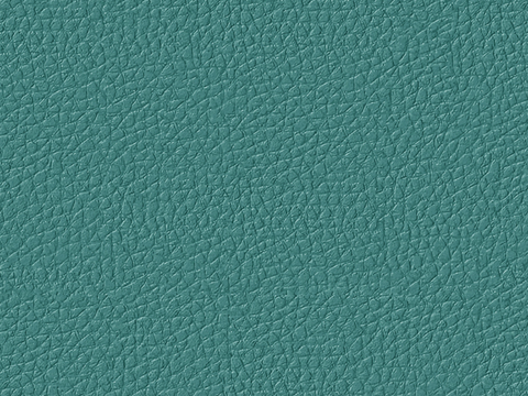  青色皮革 