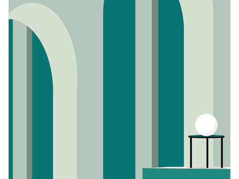  中式新中式挂画壁画水墨字画山水花鸟背景墙壁纸装饰画抽象画油画 