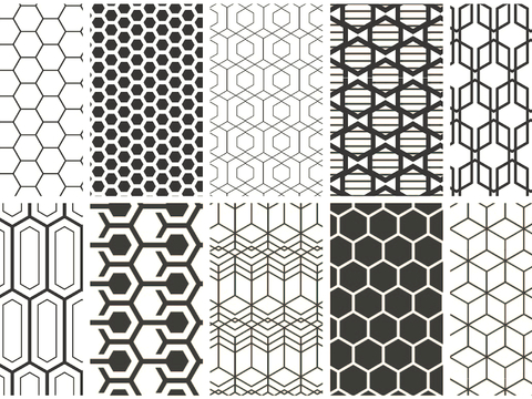  黑白遮罩通道黑白凹凸高光遮罩线条花纹纹理水泥做旧脏旧墙面 