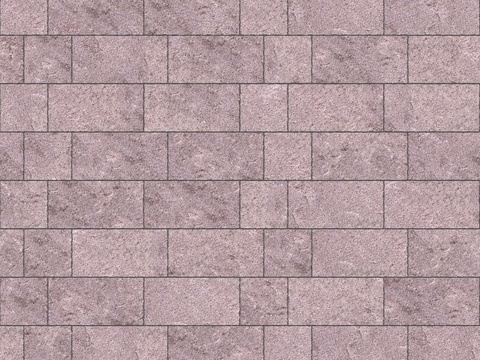 暗红色红色砂岩石板-宽窄间隔错缝36