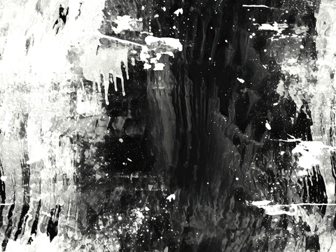  黑白遮罩通道黑白凹凸高光遮罩线条花纹纹理水泥做旧脏旧墙面 