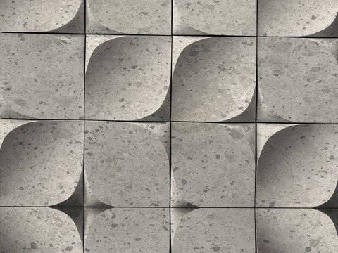  现代意式其它石材_艺术砖_面包石_大理石砖_立体砖块_岩板大 