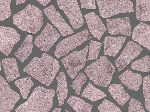  红色砂岩毛石-多边形毛石-破冰纹毛石26 