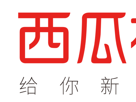 西瓜视频，社交平台logo