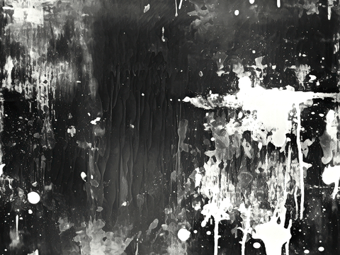  黑白遮罩通道黑白凹凸高光遮罩线条花纹纹理水泥做旧脏旧墙面 