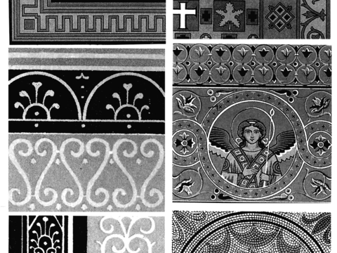  黑白遮罩通道黑白凹凸高光遮罩线条花纹纹理水泥做旧脏旧墙面 