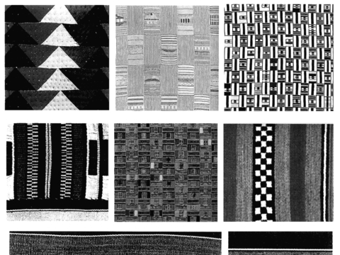  黑白遮罩通道黑白凹凸高光遮罩线条花纹纹理水泥做旧脏旧墙面 