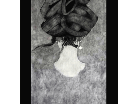  中式新中式挂画壁画水墨字画山水花鸟背景墙壁纸装饰画抽象画油画 