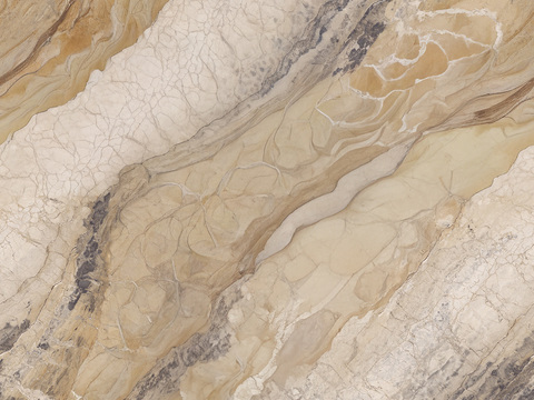 现代新中式米色大理石_亚马逊金大理石_暖棕色无缝大理石贴图