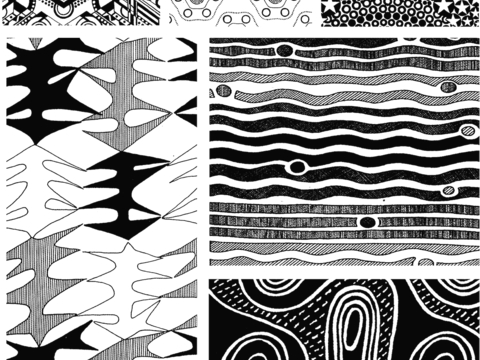  黑白遮罩通道黑白凹凸高光遮罩线条花纹纹理水泥做旧脏旧墙面 