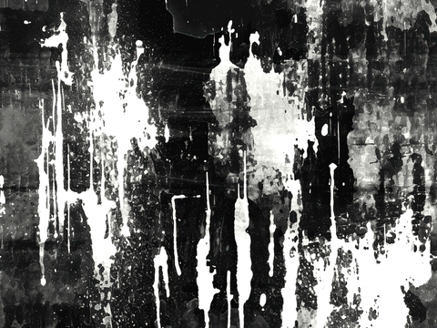  黑白遮罩通道黑白凹凸高光遮罩线条花纹纹理水泥做旧脏旧墙面 