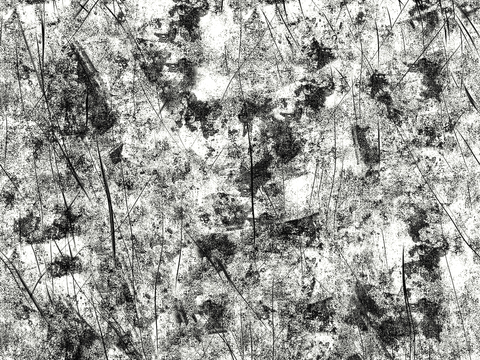  黑白遮罩通道黑白凹凸高光遮罩线条花纹纹理水泥做旧脏旧墙面 